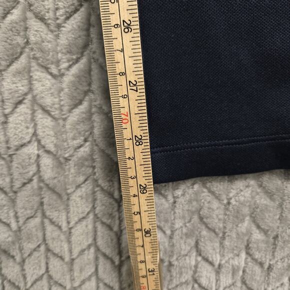 Tory Sport Track Pants size XS Navy Blue & White Snaps Athleisure Wide Leg - Picture 8 of 14